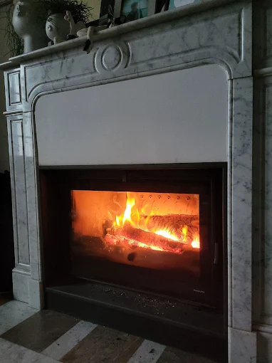 Installation d'un insert à bois par Leboucher Thomas à Durtal